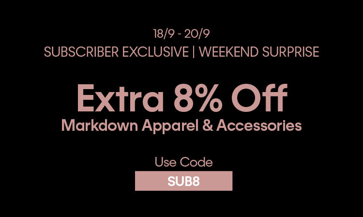 Extra 8% Off